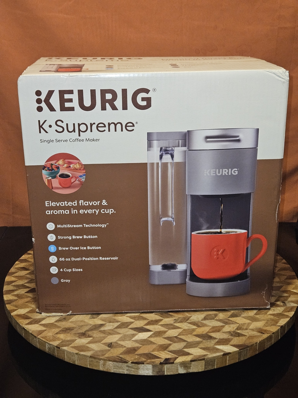 Kerrigan K Supreme Single Serve Coffee Maker K-Cup Single Serve Coffee Maker